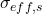 \sigma_{eff,s}