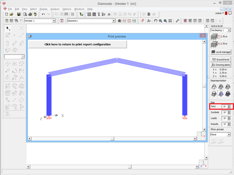 How to change the font size on the images in a report? – BuildSoft Support