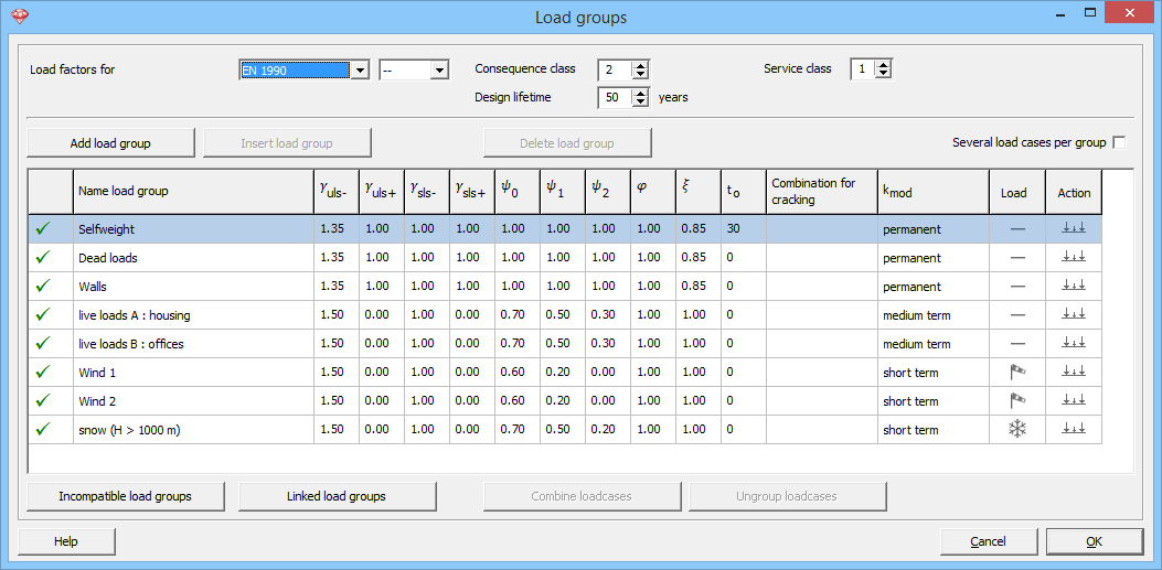 How many load combinations do I have – BuildSoft Support