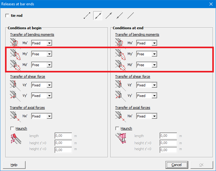 How to model a tension bar/ tie rod BuildSoft Support